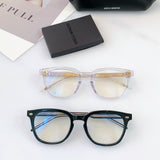 S-sunglasses 2021 Monster Square Anti Radiation Glasses For Kubo With White Round Case Replaceable for Lens Eyewear Eyeglass Glasses Non Graded Lens Eyewear for Women and Men