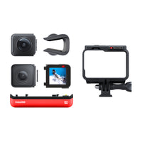 E-electronic XINPU New Insta360 ONE R 5.3K 360 5.7K 4K Multi-Module Camera For Vlogging Twin Edition 360 Edition Modular Action Camera Mini Cameracamera para sa potograpiya 5M Body Waterproof Supports FlowState Stabilization Voice Control Slow