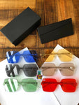 S-sunglasses Dior Men and women Frameless Candy color lens Sunglasses for HOMME 0219S