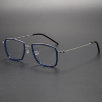 High Quality Denmark Brand 5508A Titanium No Screw Korea Glasses Frames Optical Ultra-light Business Men eyeglasses