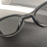 Oval Black 2022 Steampunk Fashion Acetate Sunglasses For Women Girl Men Brand Designer Weird Summer Shades For Sun Glasses UV400