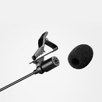 E-Electronic BOYA BY-M1 3.5mm Audio Video Record Lavalier Lapel Clip Microphone for iPhone Android Mac Vlog Mic for DSLR Camcorder Recorder