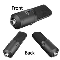 E-Electronic BOYA BY-M1000 Condenser Microphone Large Diaphragm 3 Polar Patterns for Singer Songwriter Podcaster Voiceover Artist Studio Mic