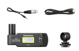 E-Electronic Saramonic UwMic9 Kit7 UwMic9 TX9+RX-XLR9 Wireless Lavalier Microphone with Transmitter & XLR Battery Grip XLR Receiver for Camera Camcorder