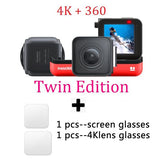 E-electronic XINPU New Insta360 ONE R 5.3K 360 5.7K 4K Multi-Module Camera For Vlogging Twin Edition 360 Edition Modular Action Camera Mini Cameracamera para sa potograpiya 5M Body Waterproof Supports FlowState Stabilization Voice Control Slow