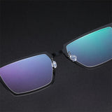 Eyeglass Frames For Men Denmark Linde 6577 Titanium No Screw Korea Glasses Frames Optical Ultra-light Business Frame