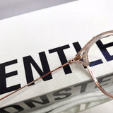 S-sunglasses 2021 Gentle Anti Radiation Glasses For Alio With White Round Case Retro Round Glasses Frame Anti Blue Light Eyeglasses Round Oversized Antiradition Replaceable Lens in Full Metal Frame Computer Eyewear for Women and Men