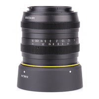 E-Electronic Kamlan lens 50mm F1.1 APS-C Large Aperture Manual Focus Lens Standard Fixed Focus APS-C Frame Mirrorless Lens Cameras lentille Camera Lens For Canon EOS-M NEX Fuji X M4/3 Cameras