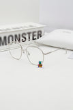 S-sunglasses Gentle Monster WOOGIE Women Retro Metal Frame Mirrored Sunglasses Oversized Cat Eye Glasses eyewear