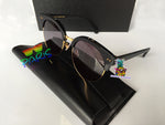 S-sunglasses New Gentle Monster brand MOON CUT Retro Womens Sunglasses UV400 Protection man or Women eyeware V sunglasses