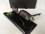 S-sunglasses New Gentle Monster brand MOON CUT Retro Womens Sunglasses UV400 Protection man or Women eyeware V sunglasses