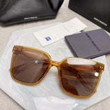 S-sunglasses Gentl Monster Fashion Ladies Sunglasses For Lo Cell 01 Oversized Square Flatba Frame Outdoor Large Frame Glasses Ladies UV Wild Sunglasses Zeiss lenses with 99.9% UV protection