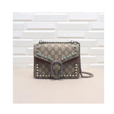 H-bag GUCCI DIONYSUS 421970 Canvas Crossbody Bag for Womens Handbag Designer Fashion Single Shoulder Messager Bags