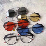 S-sunglasses Unisex Pistol decoration glasses For w.a.n.g.d.e.r.l.a.n.d x W.H.A.T.E.V.E.R sunglasses