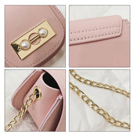 L-package Lightweight Mini Purses Handbags Tiny Wallets Crossbody Bag Chic Style Evening Small Tote Bag With Chain for Women Girls With Chain