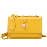L-package 22-14-10cm Women Purse Clutch Small Crossbody Shoulder Bag with Chain Strap