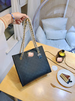 M-Handbag 32-30cm Women's Leather Large Everyday Purse Top Handle Handbags Totes Shopping Bags