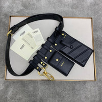 H-bag Fendi BELT Black leather belt Length:120 Height:21,5 Depth:0