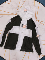 D-clothing Women's Sun Protection Jacket UV Protection Summer Outdoor Sun Protection Cloth Sunscreen Zipper Hooded Pullover