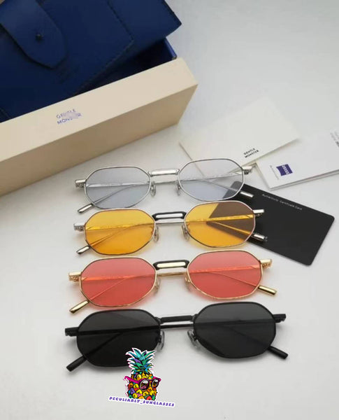 S-sunglasses Retro Metal Frame GM Gentle Monster Voyager M Metal Oval Sunglasses With Origianl Package Sets
