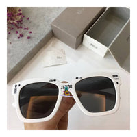 S-sunglasses Dior Shiny Black Grey Mirror Women's Sunglasses Running Cycling Fishing glass For d.i.o.r JADIO