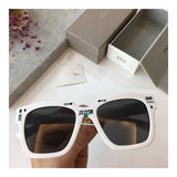 S-sunglasses Dior Shiny Black Grey Mirror Women's Sunglasses Running Cycling Fishing glass For d.i.o.r JADIO