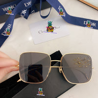 S-sunglasses Dior Anti-blue Light Men Computer Eyeglasses Double Frame For stellaire3 Fashion Square Metal Glasses For Stellaire3 Frame Classic Women Myopia Optics Eye Glasses Retro Eyeglass Big Square Flat Mirror Female