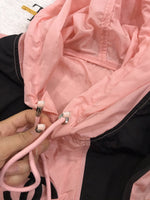 D-clothing Women's Sun Protection Jacket UV Protection Summer Outdoor Sun Protection Cloth Sunscreen Zipper Hooded Pullover