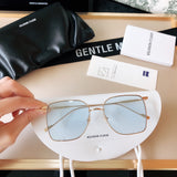 S-sunglasses 2021 Monster Glasses For Reme With White Round Case Women Square Metal Sunglasses Men Retro Small Square Sun Glasses Female Glasses Frame Shades Eyeglass