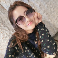 S-sunglasses Dior Women's Oval Cat Eye Sunglasses For CD0230S Lady Metal Shades Luxury Sunglasses Female Driving Glasses Fashion Women Mirror Eyewear Frame Metal Temple UV400