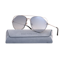S-sunglasses F.O.R A.R.T‘S S.A.K.E casino Sunglasses for Women, Cat Eye Mirrored Flat Lenses Metal Frame Sunglasses UV400 62-16-145