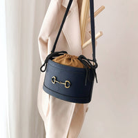 L-package 22-14-13 Women Handbag Designer Leather Hobo Handbags Shoulder Bucket Crossbody Purse