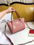 M-Handbag Coach 26-23cm Women's Soft Faux Leather Tote Shoulder Bag Big Capacity Tassel Handbag