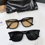 S-sunglasses Gentl Monster Korea Unisex Vintage Square Acetate Flatba Frame Sunglasses  Gentl Monster For Lilit 01 Driving Fishing Sun Glases Zeiss Lenses Metal Details UV400 Sunglasses Retro Male Female for Women Men