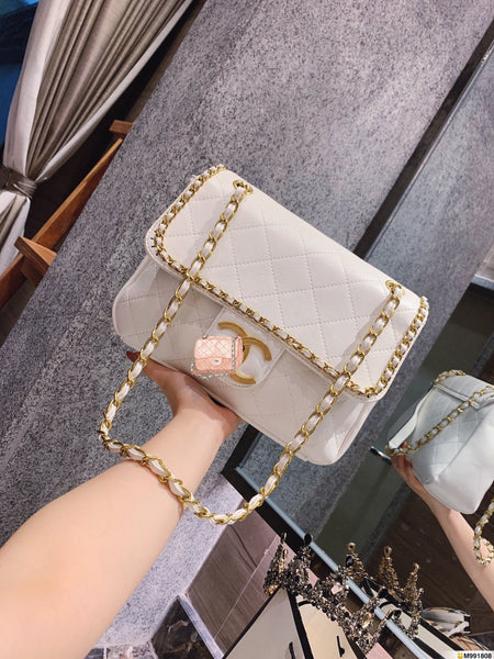 M-Handbag 28-20-8cm New Handbag Summer Messenger Bag Wild 2019 Fashion Simple Shoulder Bag Small Bag