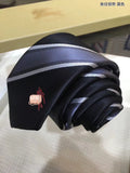 A-accessories Burberry Handmade Striped Ties For Men Woven Slim Mens Ties Stripes Tie Thin Necktie