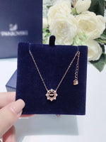 J-jewelry SWAROVSKI Jewelry Womens Queen Crown Pendant Necklace Gold/Platinum Plated