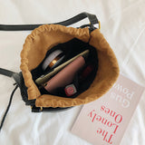 L-package 22-14-13 Women Handbag Designer Leather Hobo Handbags Shoulder Bucket Crossbody Purse