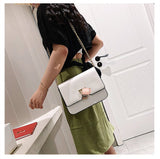 L-package 21-16-8cm Women Pu Leather Vertical Utility Top Handle Handbag Satchel Tote Purse Bag
