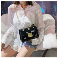 L-package 20-14-8cm Ladies Purses Leather Handbags Top Handle Cross Body Shoulder Bags Wallet