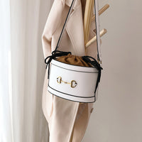 L-package 22-14-13 Women Handbag Designer Leather Hobo Handbags Shoulder Bucket Crossbody Purse