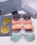 S-sunglasses F.O.R A.R.T‘S S.A.K.E DARK EYE Small Square Polarized Sunglasses for Men and Women Mirrored Lens 61-18-145