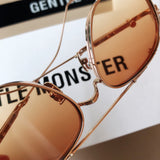 S-sunglasses Binjun 2021 Gentle Fashion Sunglasses for DIPLO - LONE WOLF with White round glasses case Polarized Clip On Driving Glasses Sunglasses Day Vision UV400 Lens Anti-radiation and anti-blue light optional myopia graded lens glasses