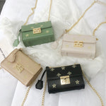 L-package 20-14-8cm Ladies Purses Leather Handbags Top Handle Cross Body Shoulder Bags Wallet