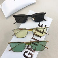 S-sunglasses New GM Rounded Metal Frame Unisex Stylish Square Eyeglasses Glasses Clear Lens Women Men Eyewear FOR KARMA