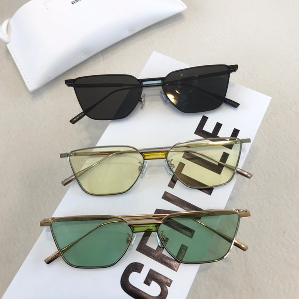 S-sunglasses New GM Rounded Metal Frame Unisex Stylish Square Eyeglasses Glasses Clear Lens Women Men Eyewear FOR KARMA