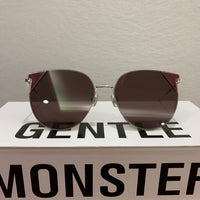 S-sunglasses New Gentle Monster man or Women eyeware UV400 Retro Flatba Sunglasses Classic Small Round Metal Frame For MIMICHIC