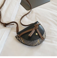 L-package 18-13-5cm Women Crossbody Satchel Bag Small Saddle Purse and Tote Shoulder Handbags
