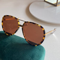 S-sunglasses gucci Pilot Metal Classic Sunglasses For GG0904S Frame Sunglasses Men Metal Driving Luxury Shades UV400 Pilot Sunglasses Polarized Sun glasses Men And Women Mirror  Lens Anti-glare Driving Eyewear