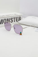S-sunglasses Gentle Monster WOOGIE Women Retro Metal Frame Mirrored Sunglasses Oversized Cat Eye Glasses eyewear